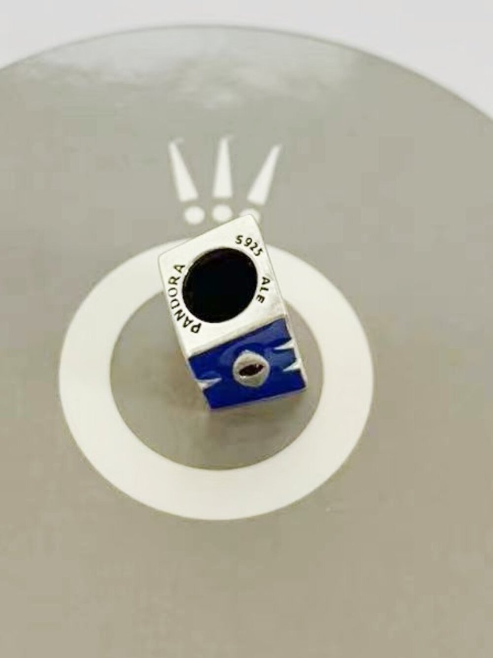 Pandora Disney Pixar Monsters, Inc. Logo M Charm - Picture 3 of 3